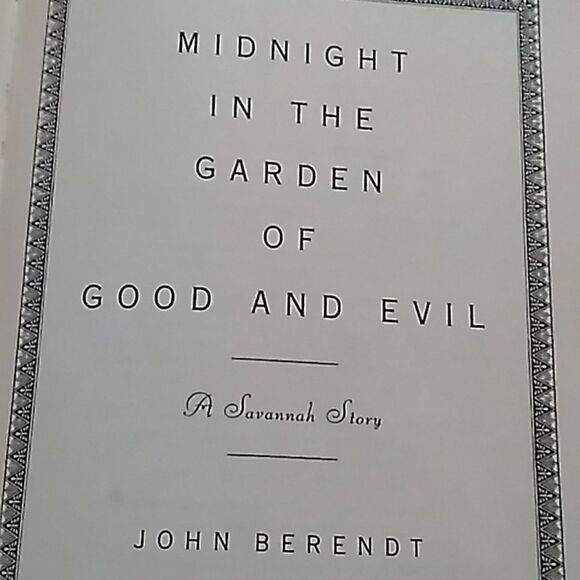 Midnight in the Garden of Good and Evil A Savannah Story vintage paperback - Picture 3 of 9